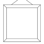 Picture Frame FREE Printable Template Planerium