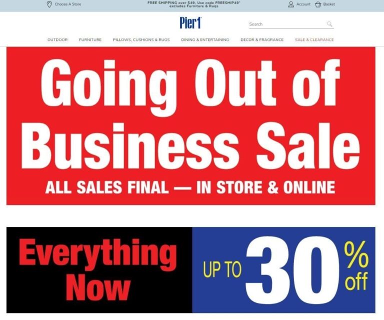 Pier 1 On Sale Coupon