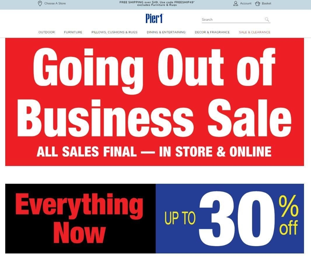 Pier 1 On Sale Coupon