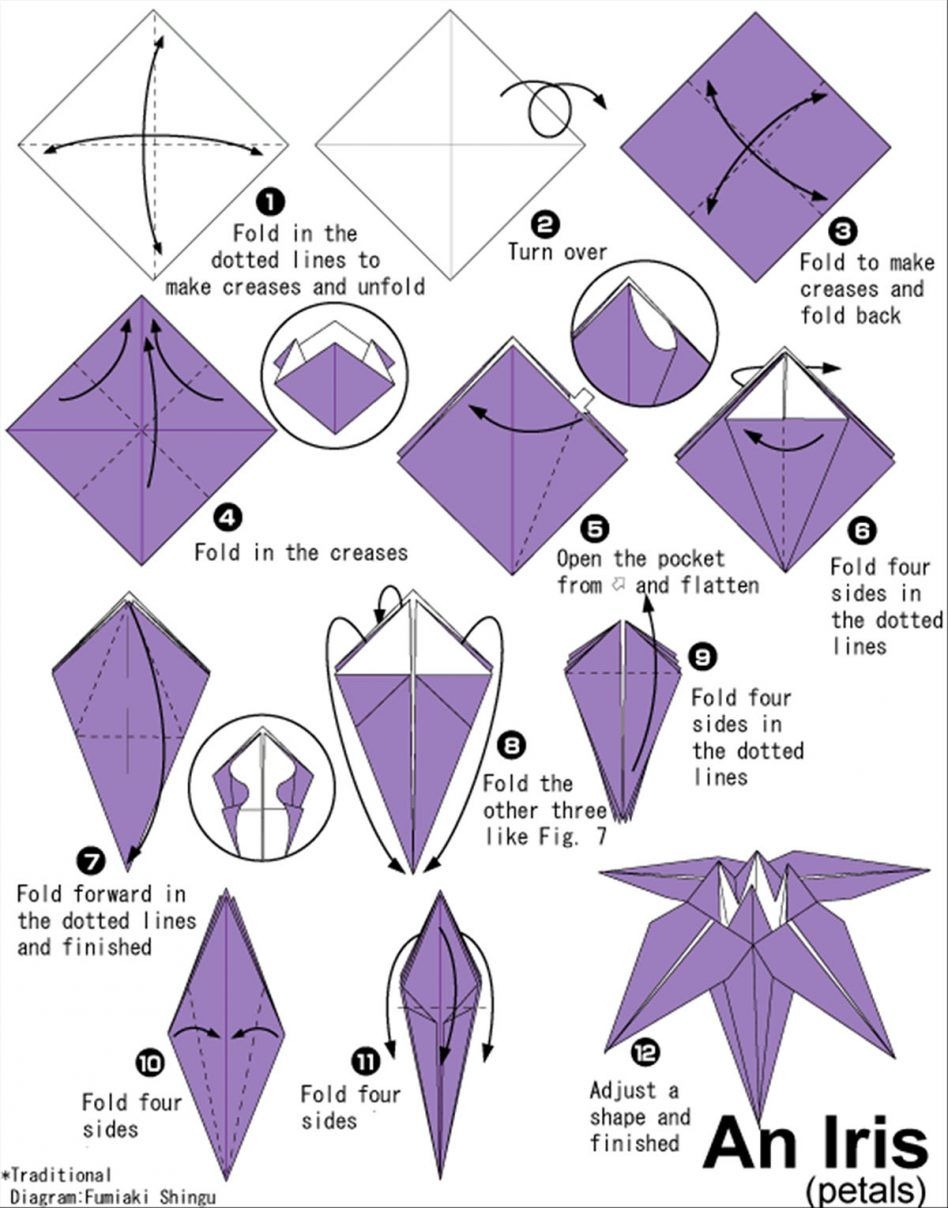 printable origami instructions for kids