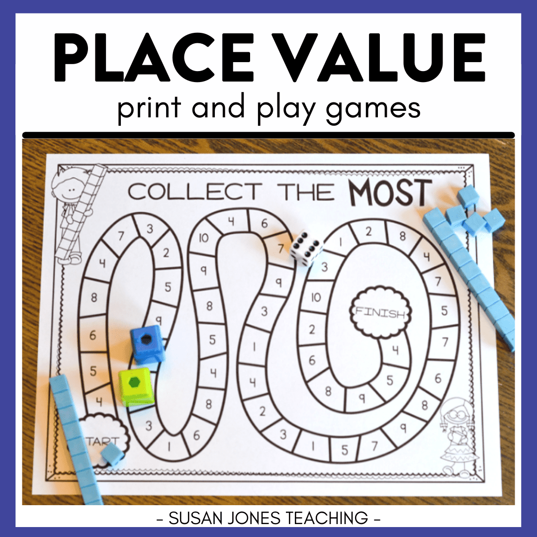 place value games for 2nd grade printable