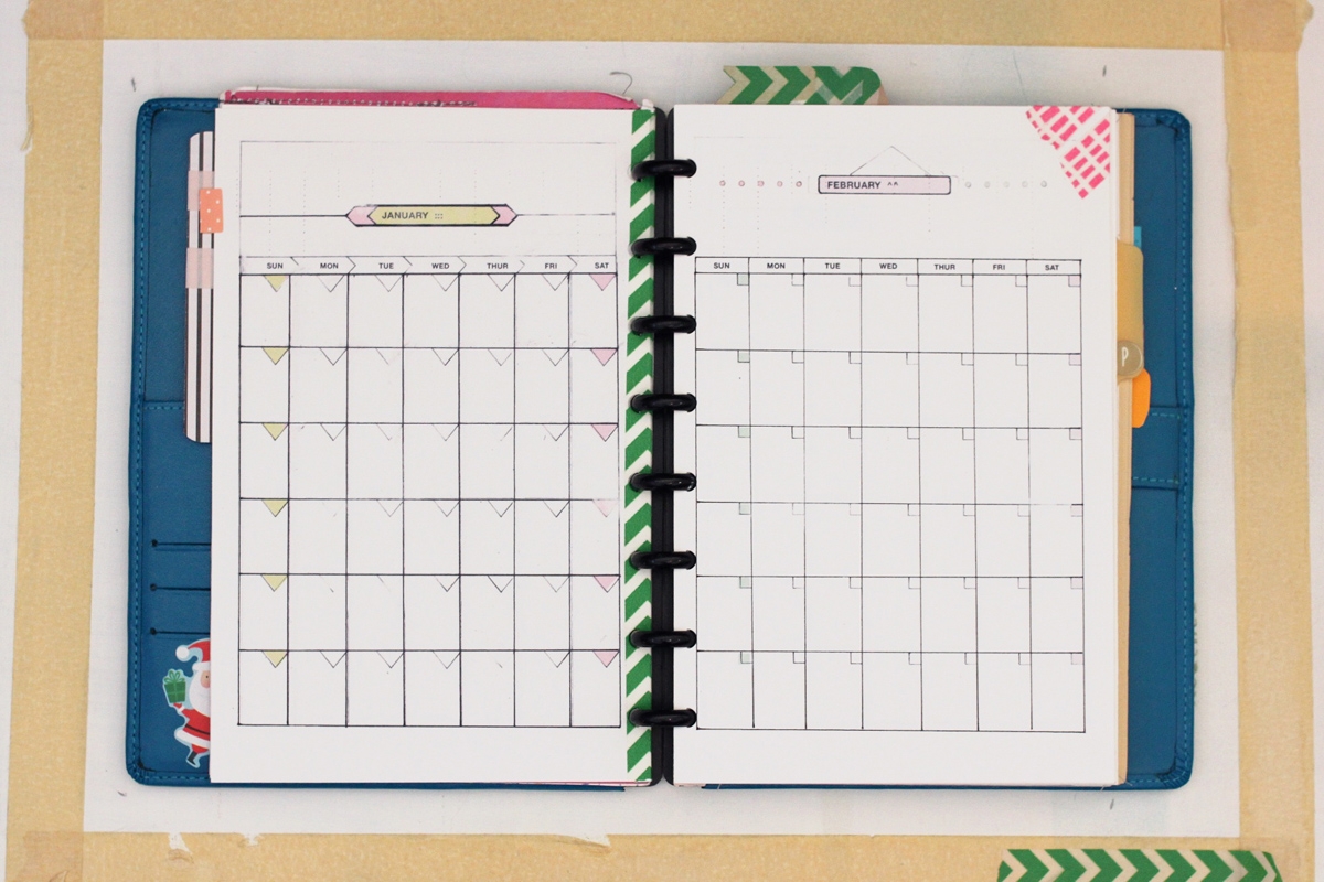 discbound planner pages printable