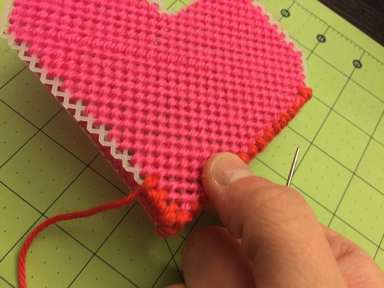 Plastic Canvas Valentine s Box Pattern U0026 Tutorial