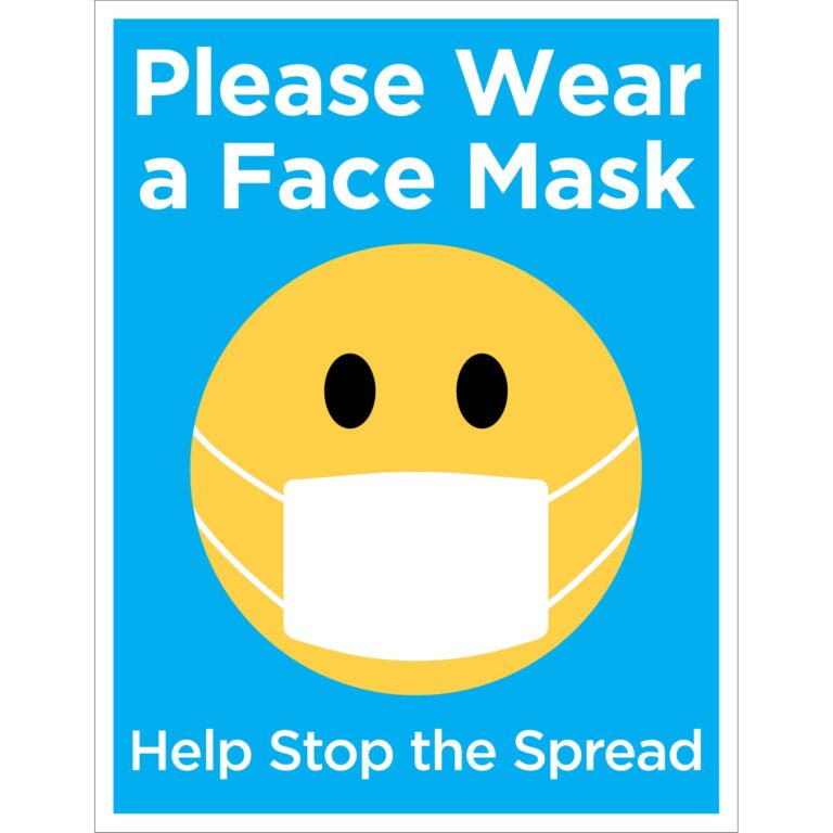 Please Wear A Face Mask