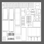 Pop Up Paper Doll House Free Cut Files 