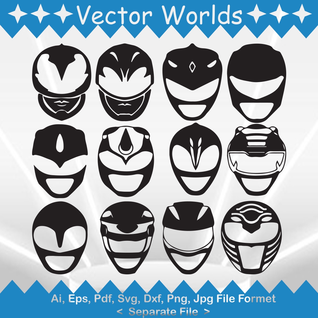 power ranger printable mask