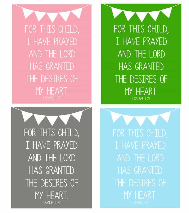 Prayer For Baby Free Printables For This Child I Have Prayed  Prayer For Baby Free Printables For This Child I Have Prayed