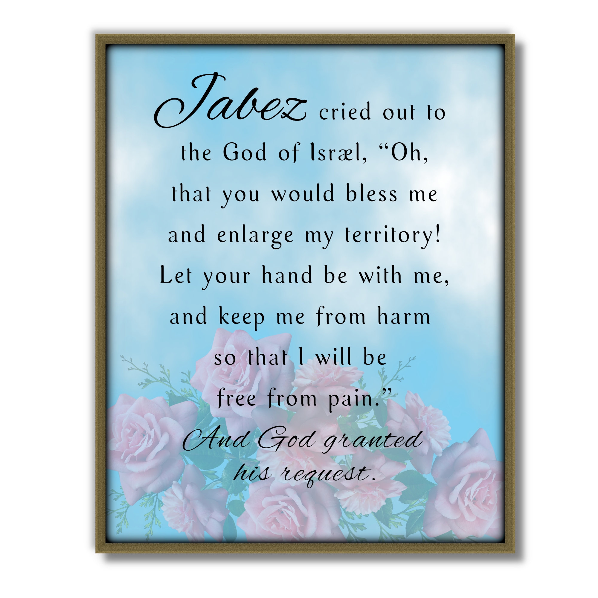 Prayer Of Jabez Printable Bible Verse Printable Scripture Christian Wall Art Jabez Cried Out Printable Prayer Etsy