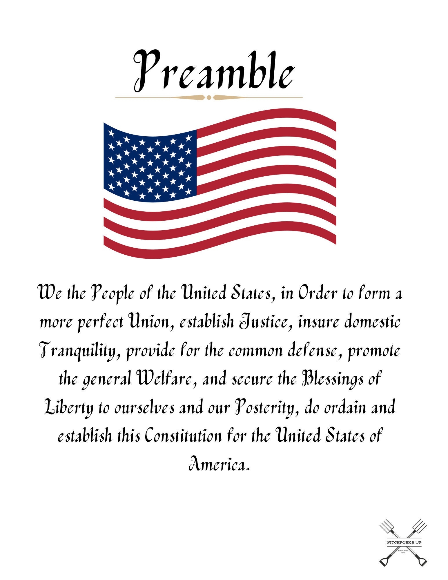 Preamble Of The Unites States Constitution Preamble Of The Unites States Constitution
