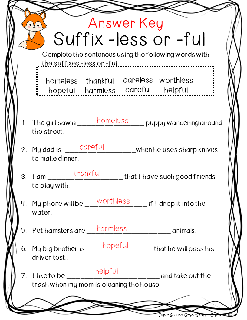 Prefixes And Suffixes Print And Go Worksheets Made By Teachers