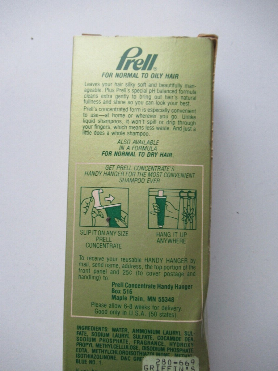 Prell Shampoo 1981 STILL SEALED Vintage Movie Prop ORIG NEW RETRO TIME TRAVEL  Prell Shampoo 1981 STILL SEALED Vintage Movie Prop ORIG NEW RETRO TIME TRAVEL