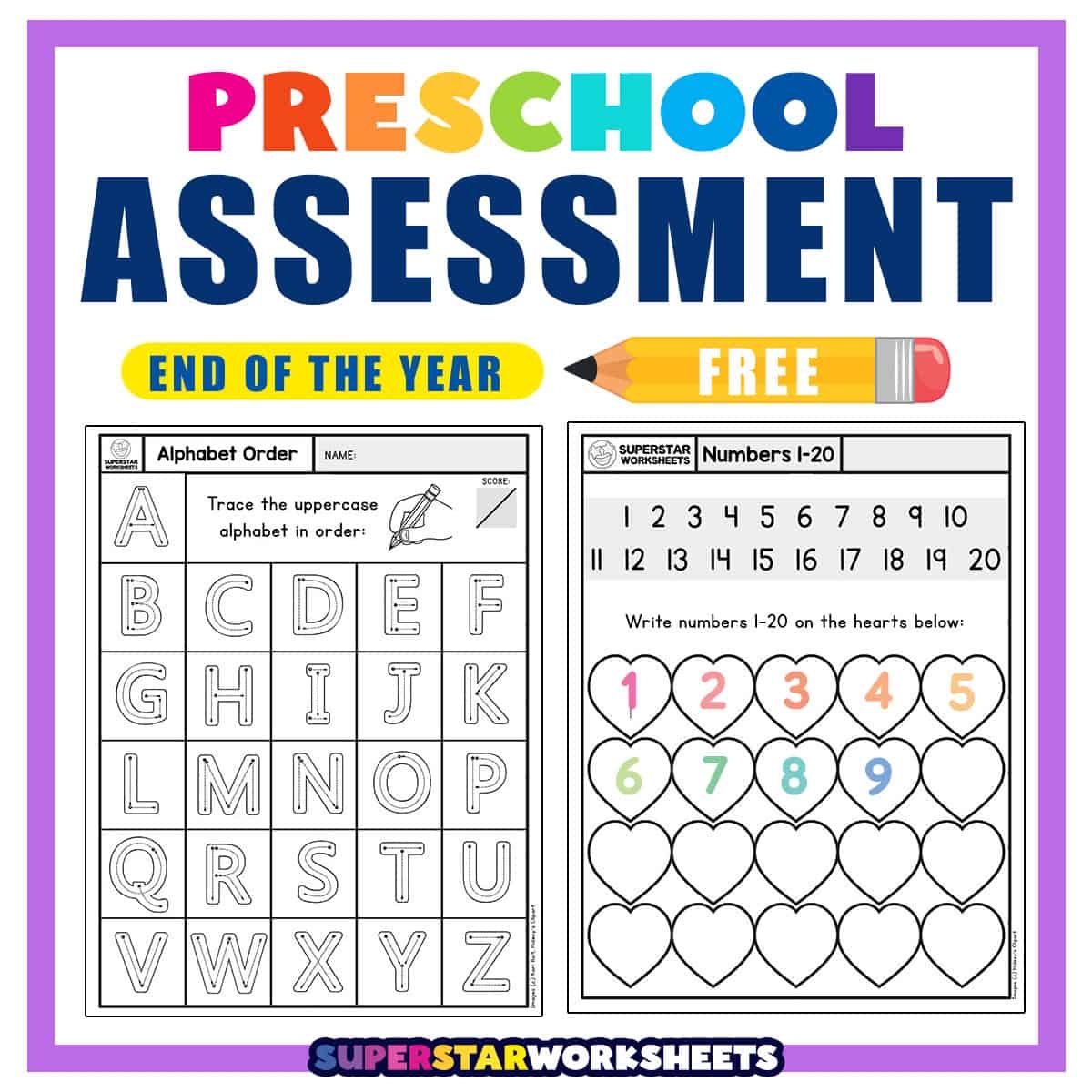 3rd grade assessment test printable