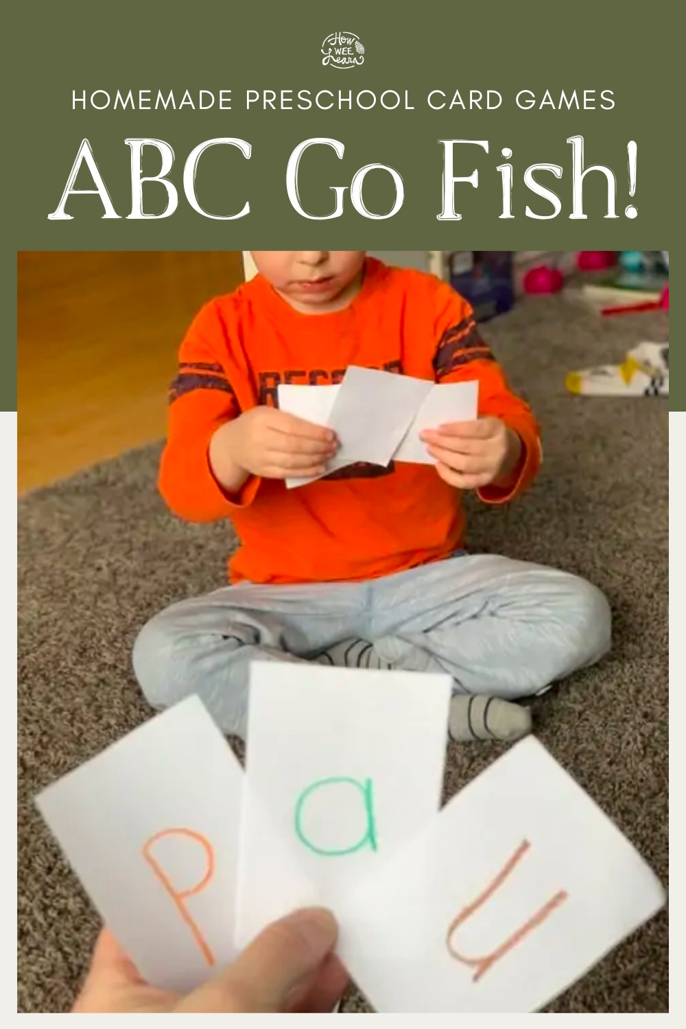 Preschool Card Games ABC Go Fish How Wee Learn