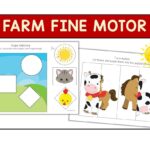 Preschool Farm Theme Printables FluffyTots