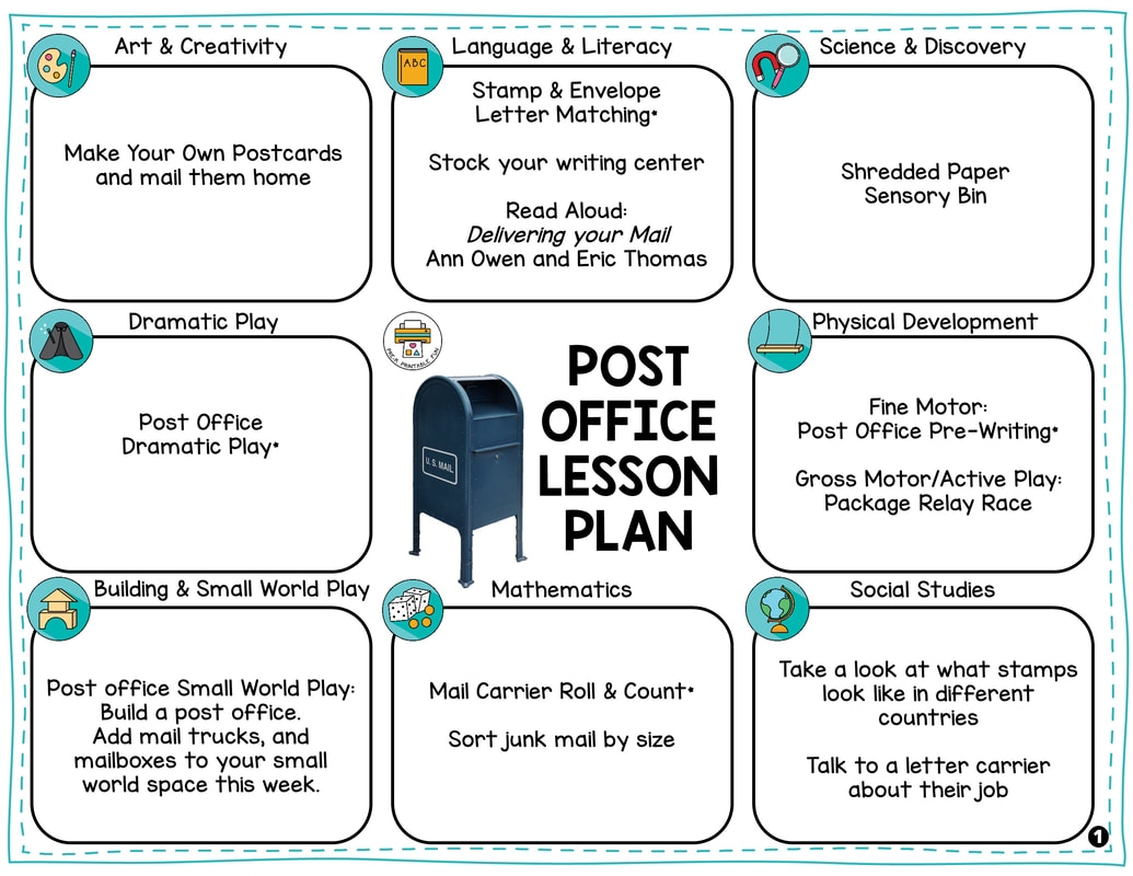 Preschool Post Office Lesson Planning Ideas Pre K Printable Fun Preschool Post Office Lesson Planning Ideas Pre K Printable Fun