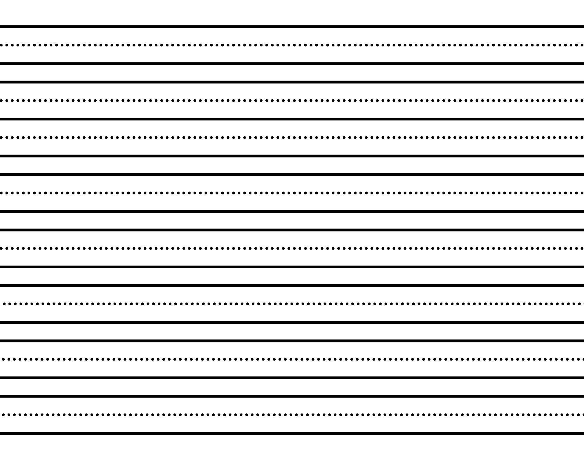 Preschool U0026 Kindergarten Writing Paper digital Download Etsy