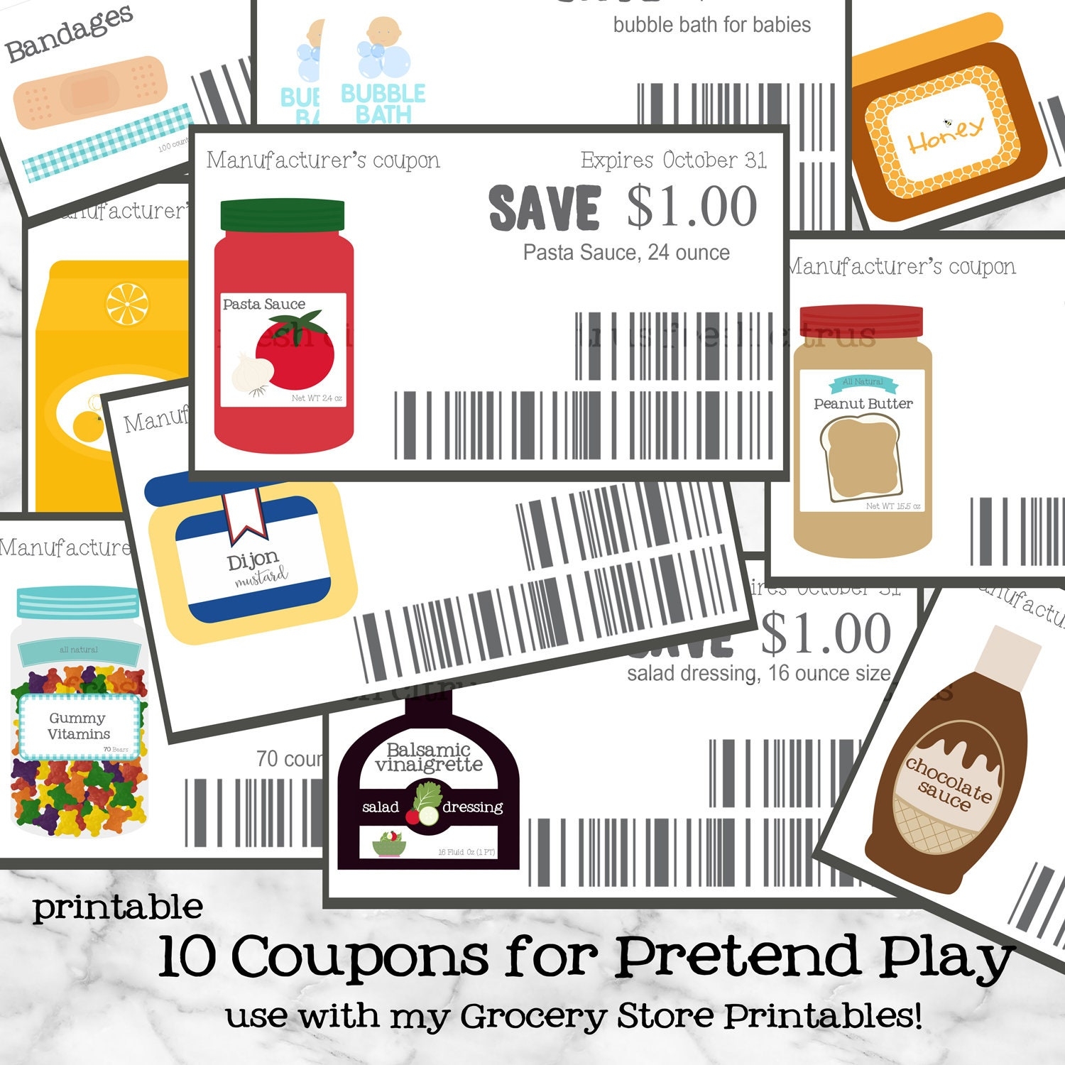 Pretend Play Coupons Grocery Store Printables Instant Download Etsy Worksheets Library Pretend Play Coupons Grocery Store Printables Instant Download Etsy Worksheets Library