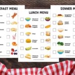 Pretend Play Restaurant Menus Breakfast Lunch U0026 Dinner Free Printables Mrs Merry