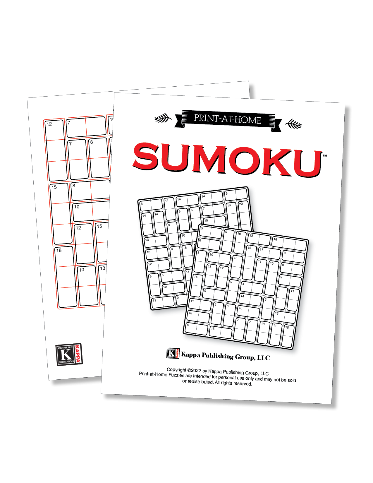 Print at Home Sumoku Kappa Puzzles Print at Home Sumoku Kappa Puzzles
