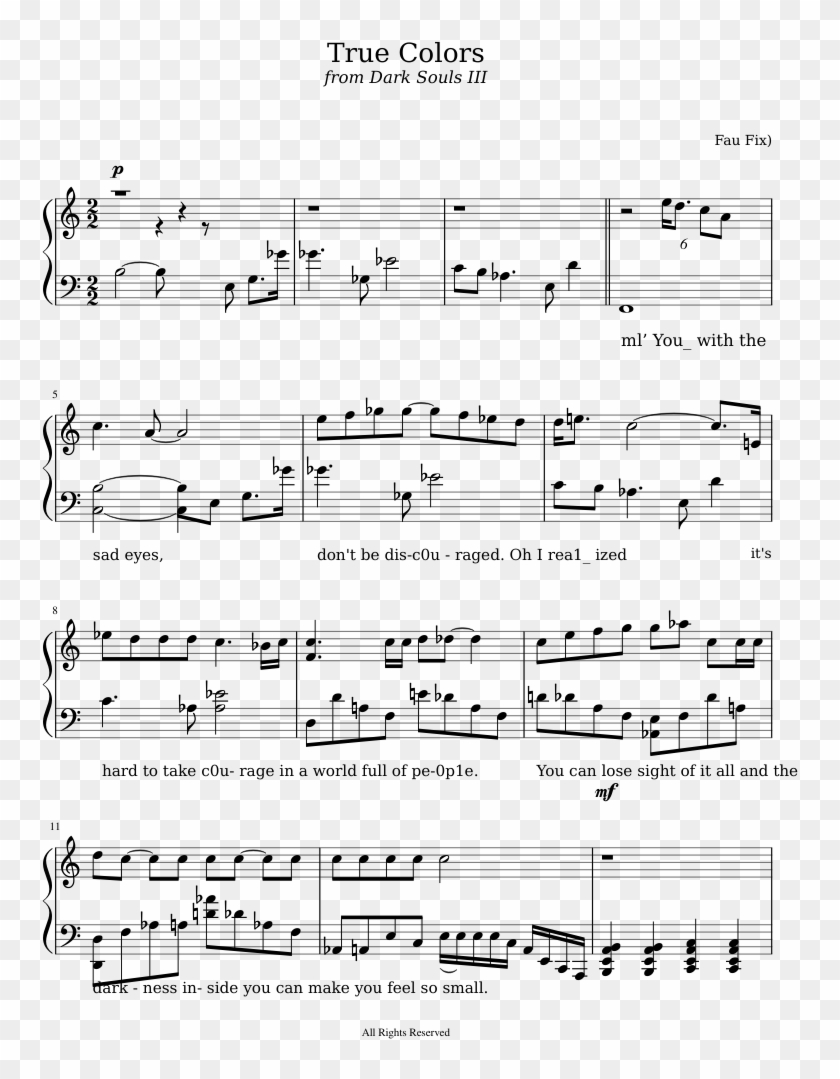 Print Hallelujah Easy Piano Sheet Music Free Printable Clipart 418283 PikPng