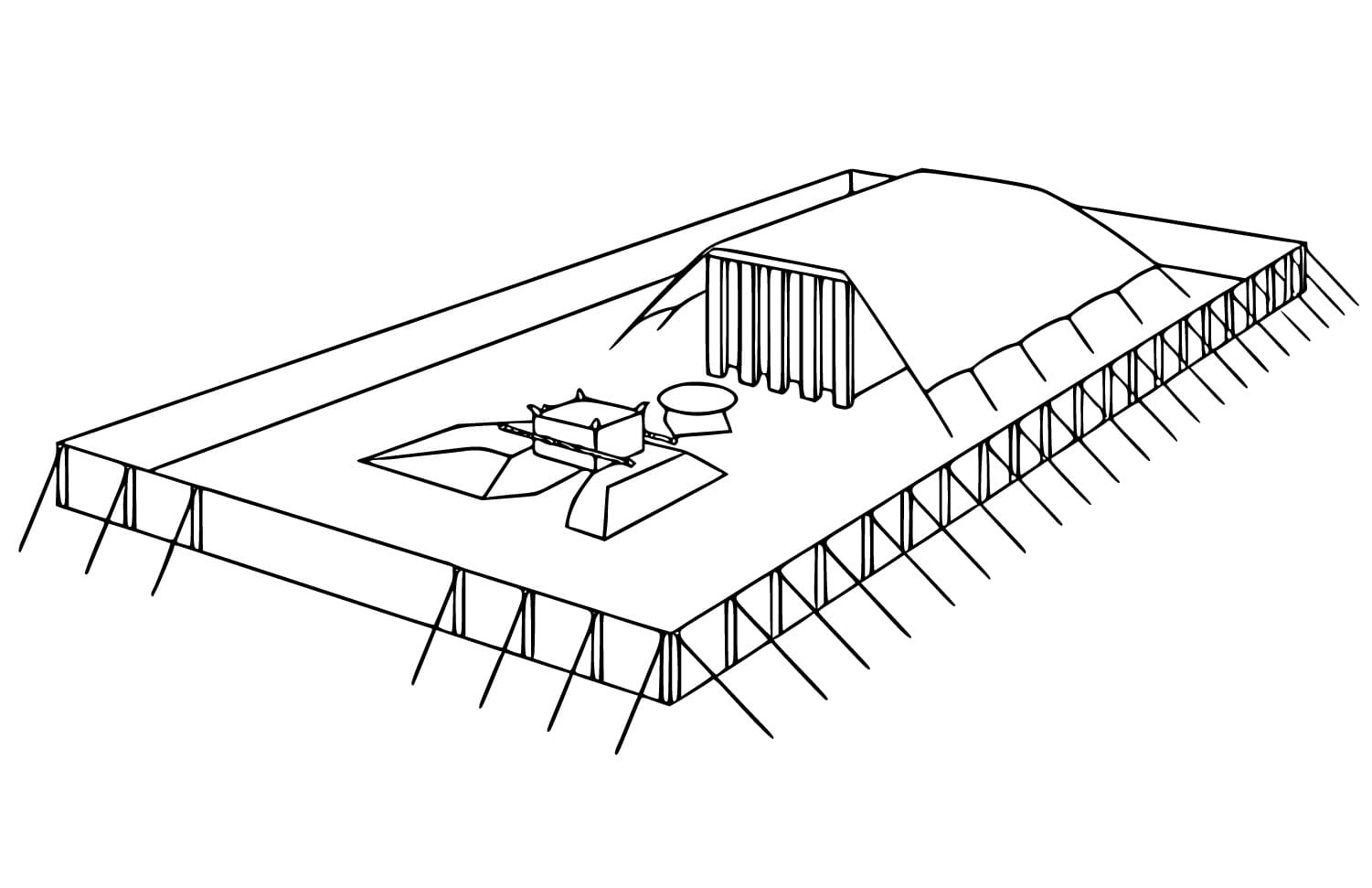 Print Tabernacle Coloring Page Download Print Or Color Online For Free