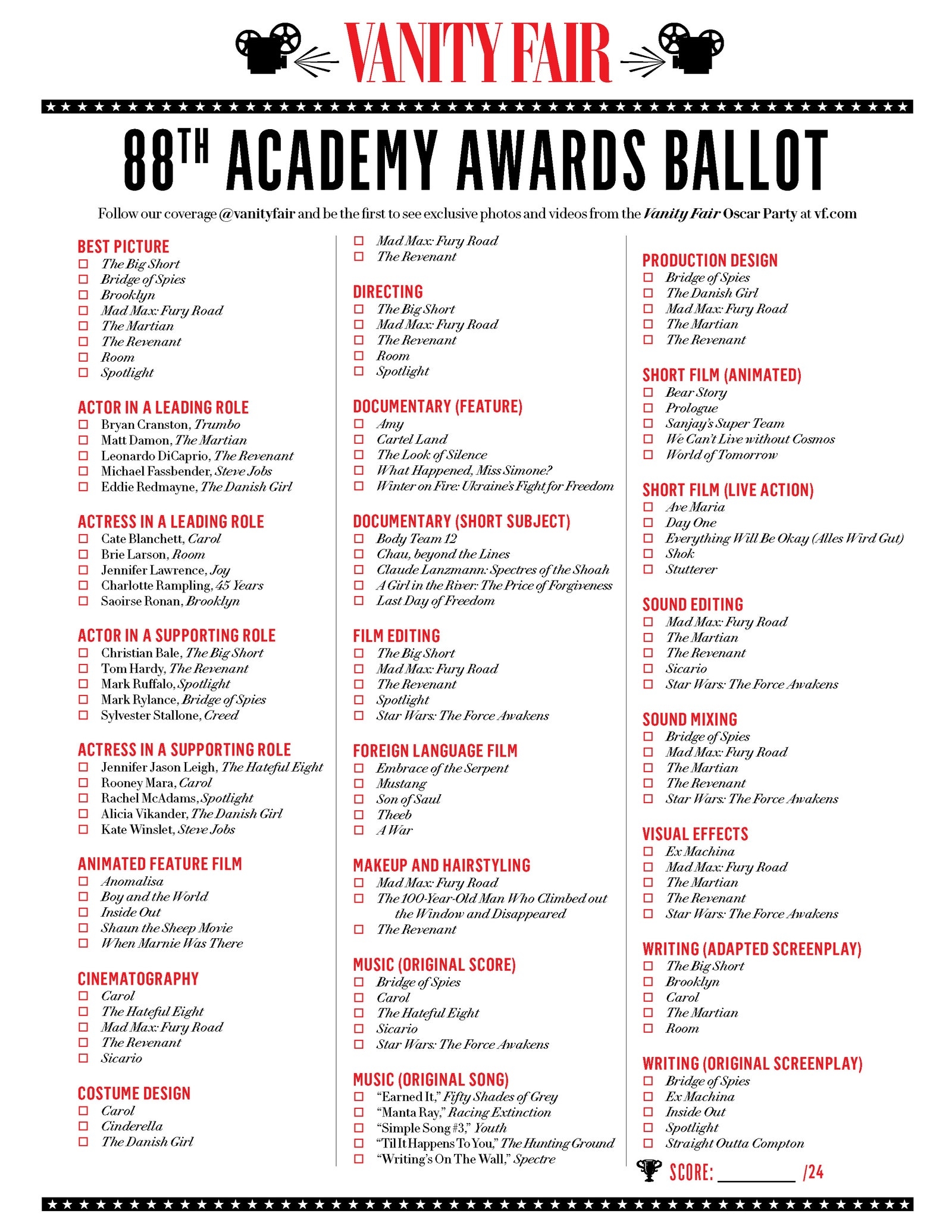 printable emmy ballot 2017