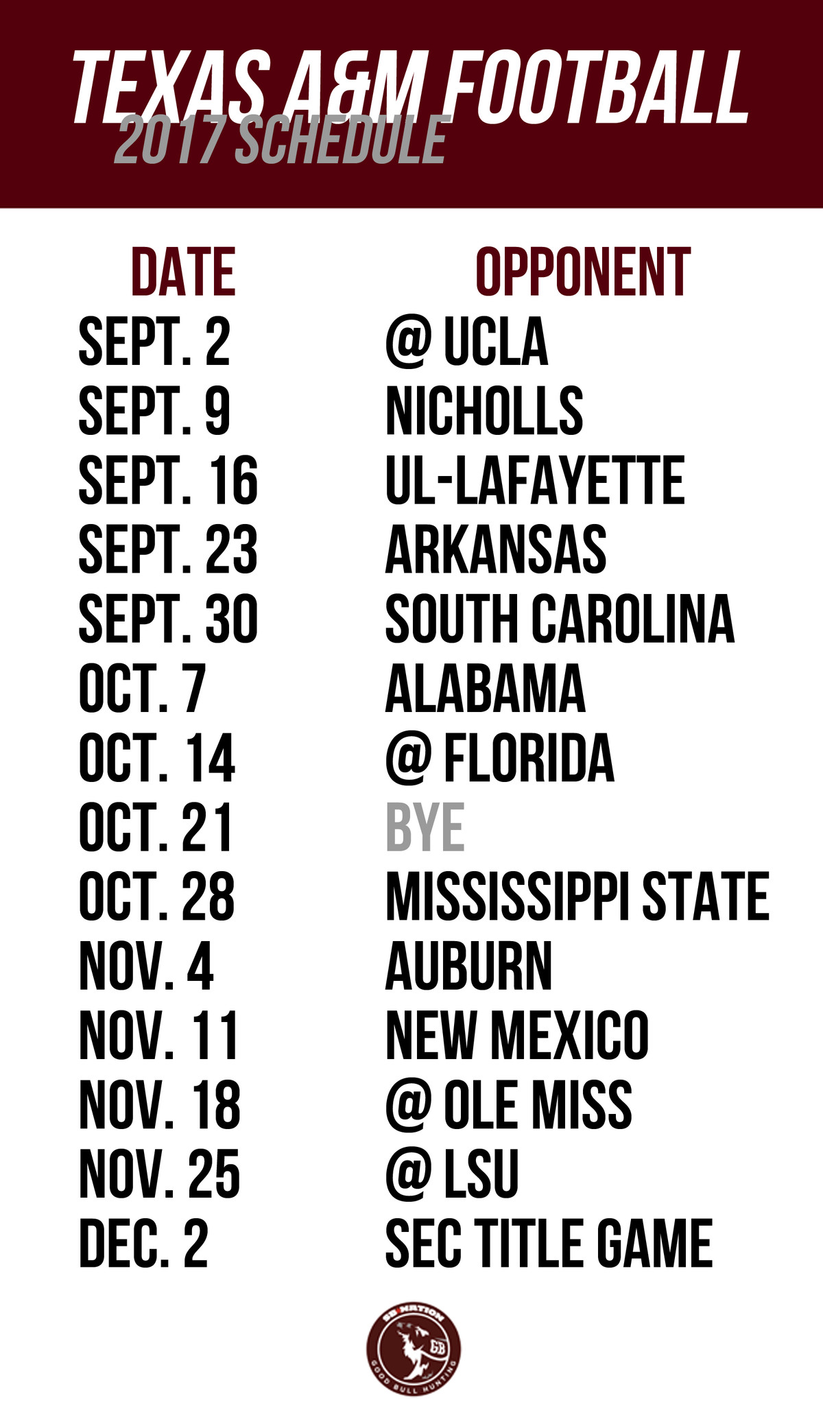 printable ncaa football schedule 2017