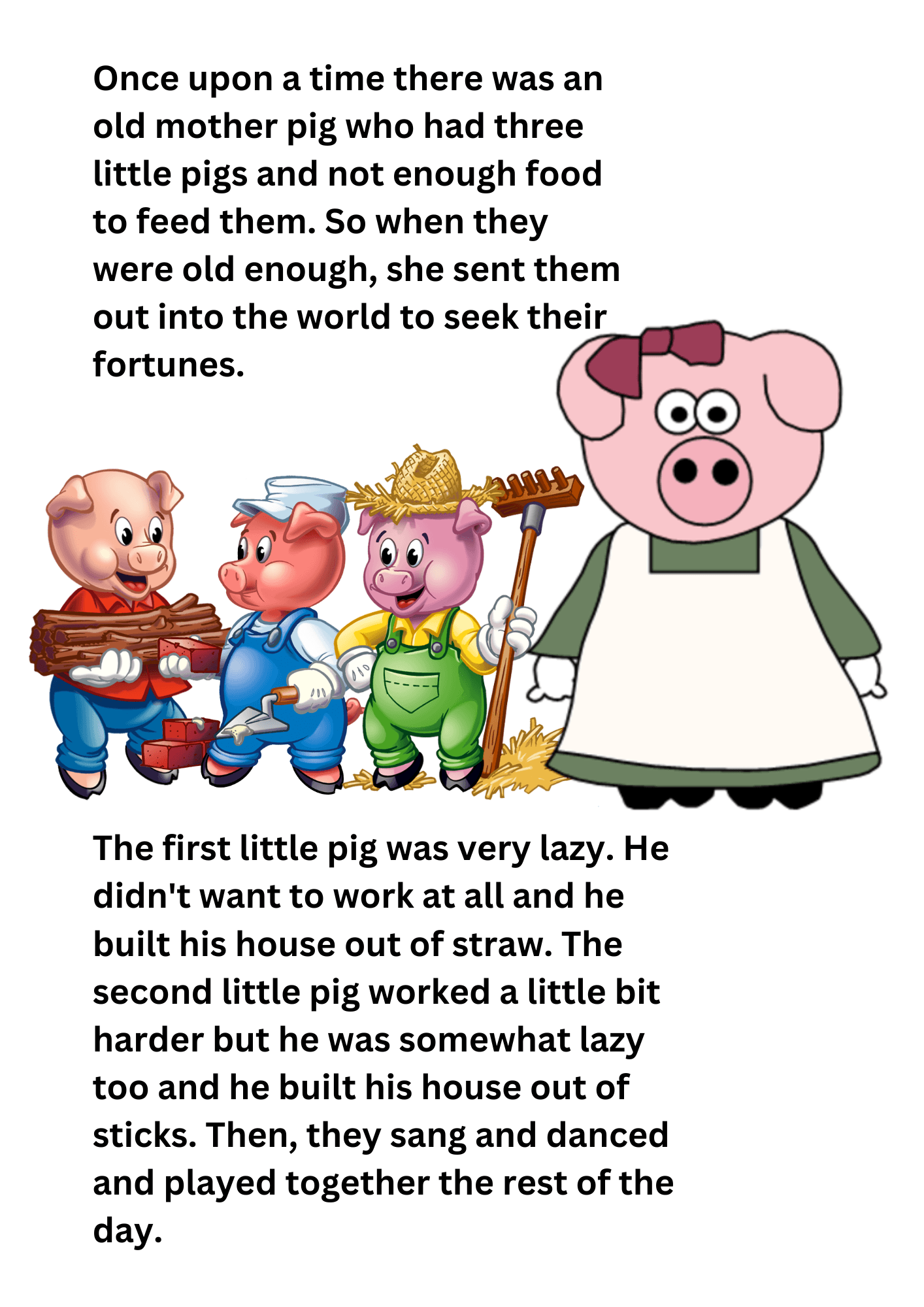Printable And Editable The Three Little Pigs Story Book By Cortezlovelyn391 Raket PH Printable And Editable The Three Little Pigs Story Book By Cortezlovelyn391 Raket PH