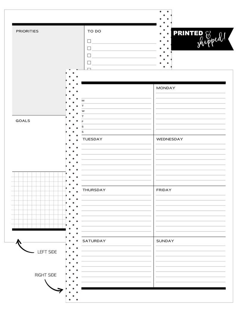 PRINTABLE Be Loud Planner Dashboard Minimal Poi U0026 Hun Worksheets Library