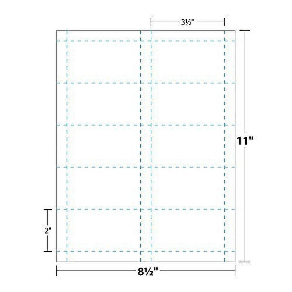 Printable Business Card Magnetic Sheets Pre Cut Business Cards 