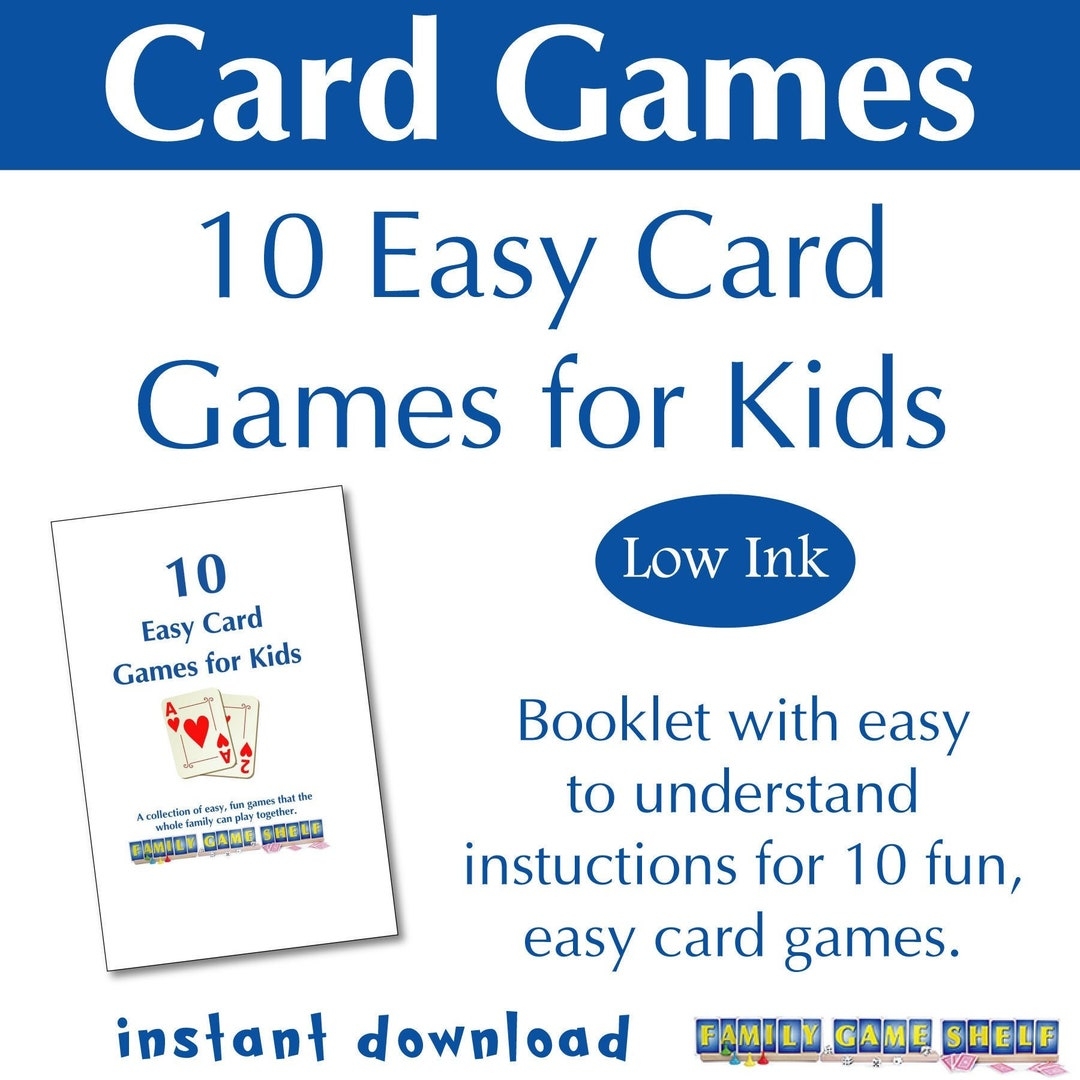 Printable Card Games Booklet Printable Card Games Rules Printable Card Games Instructions For Family Game Night Etsy Printable Card Games Booklet Printable Card Games Rules Printable Card Games Instructions For Family Game Night Etsy