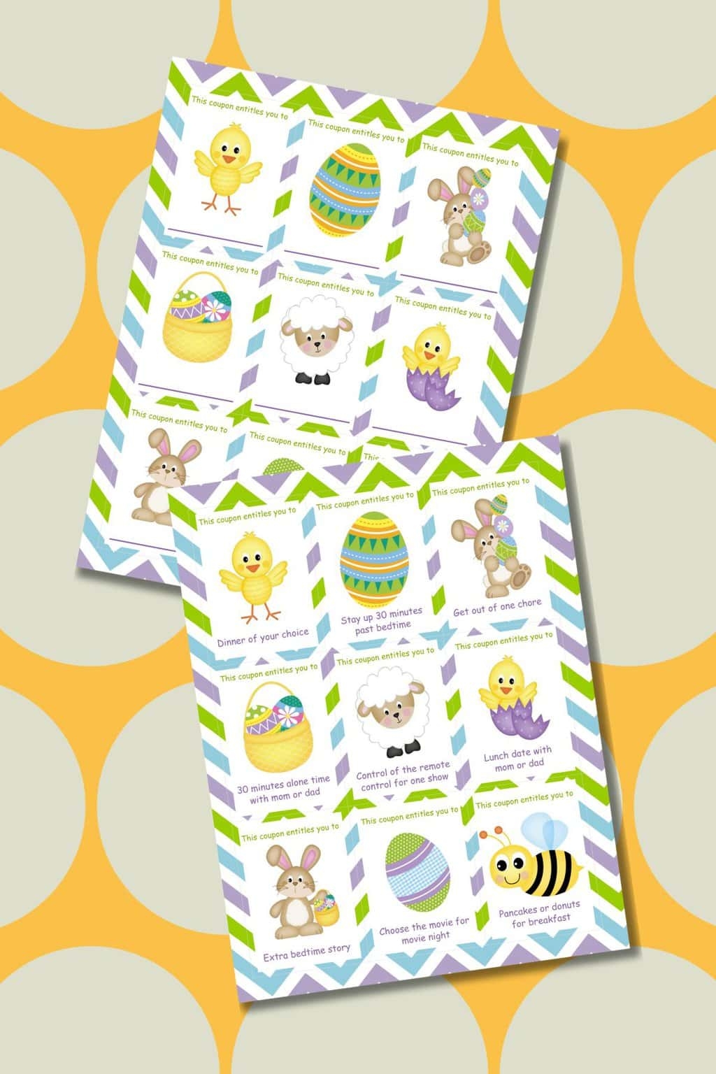 Printable Easter Coupons For Kids Printable Easter Coupons For Kids