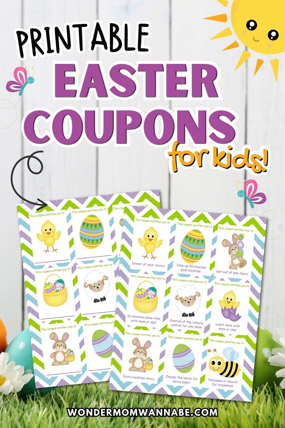 Printable Easter Coupons For Kids Printable Easter Coupons For Kids