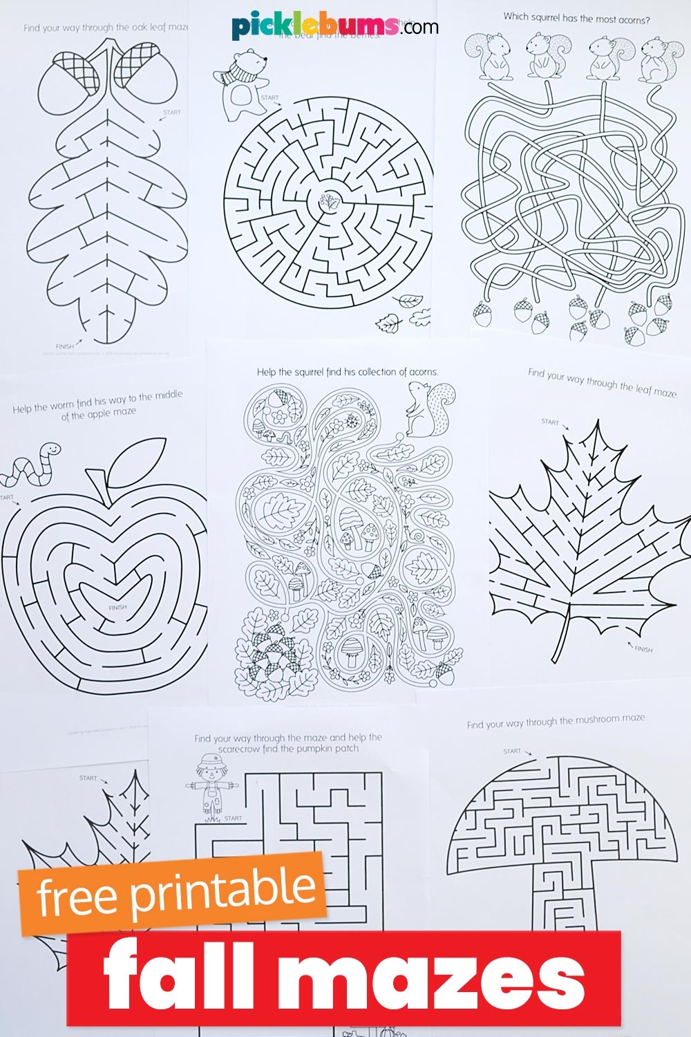 free printable mazes for kids