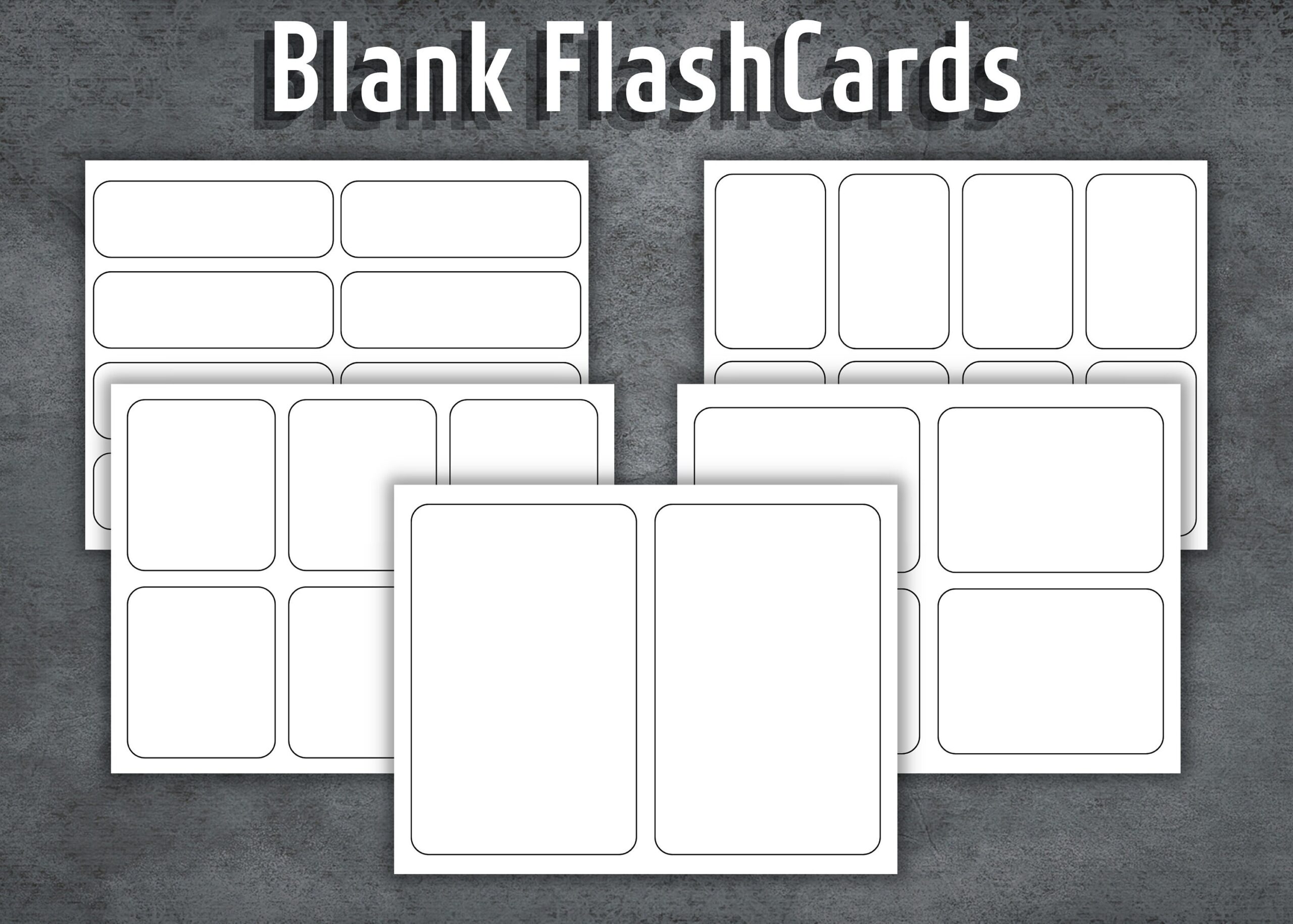 printable flash cards template printable flash cards template