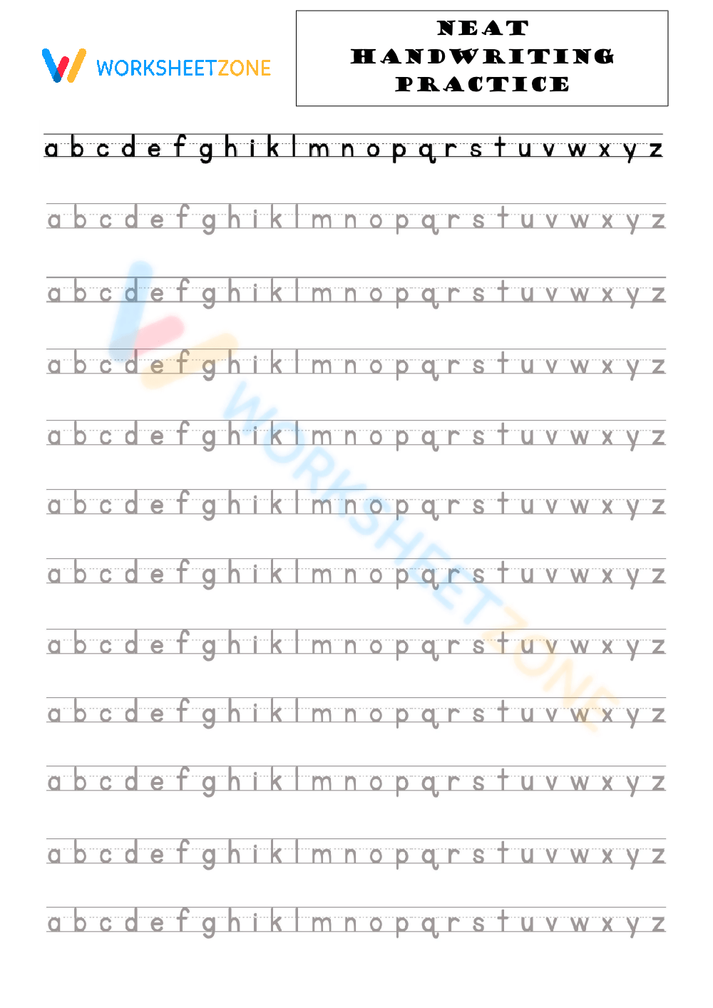 Printable Grade 7 Neat Handwriting Worksheets Download Printable Grade 7 Neat Handwriting Worksheets Download