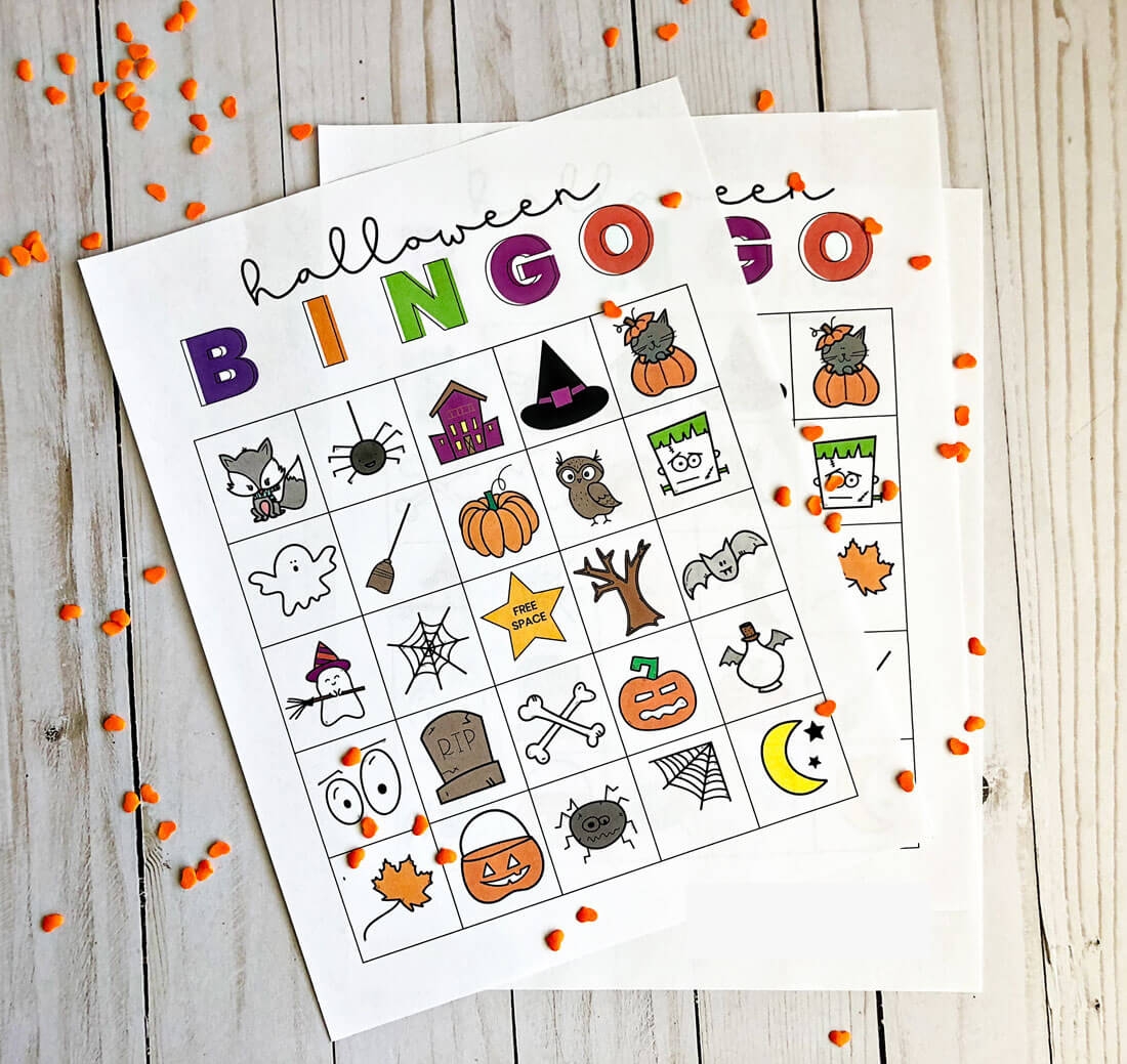 halloween bingo free printable