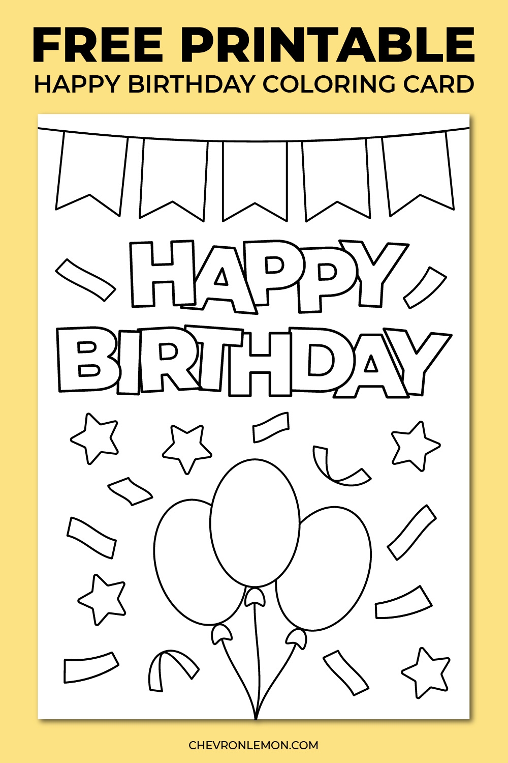 free printable birthday card