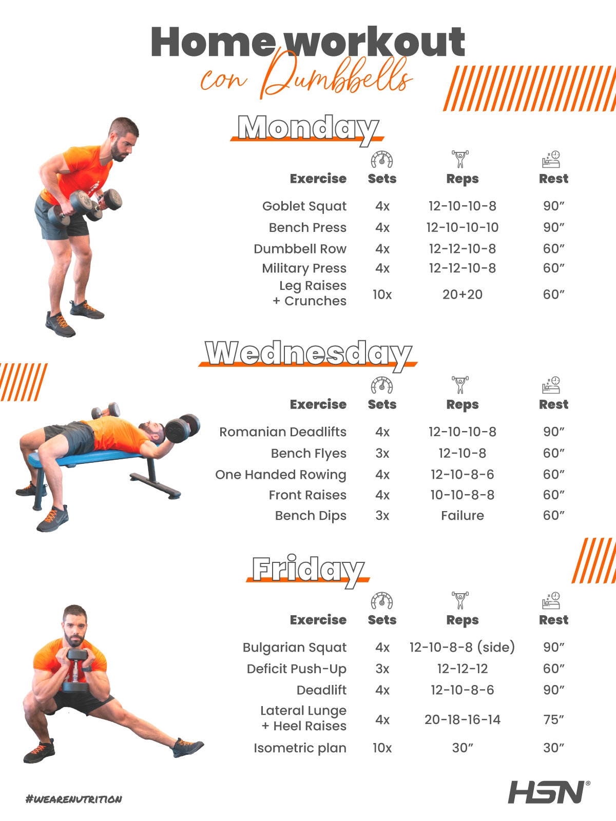Printable Home Exercise Challenges Free At Home Workouts Hotsell