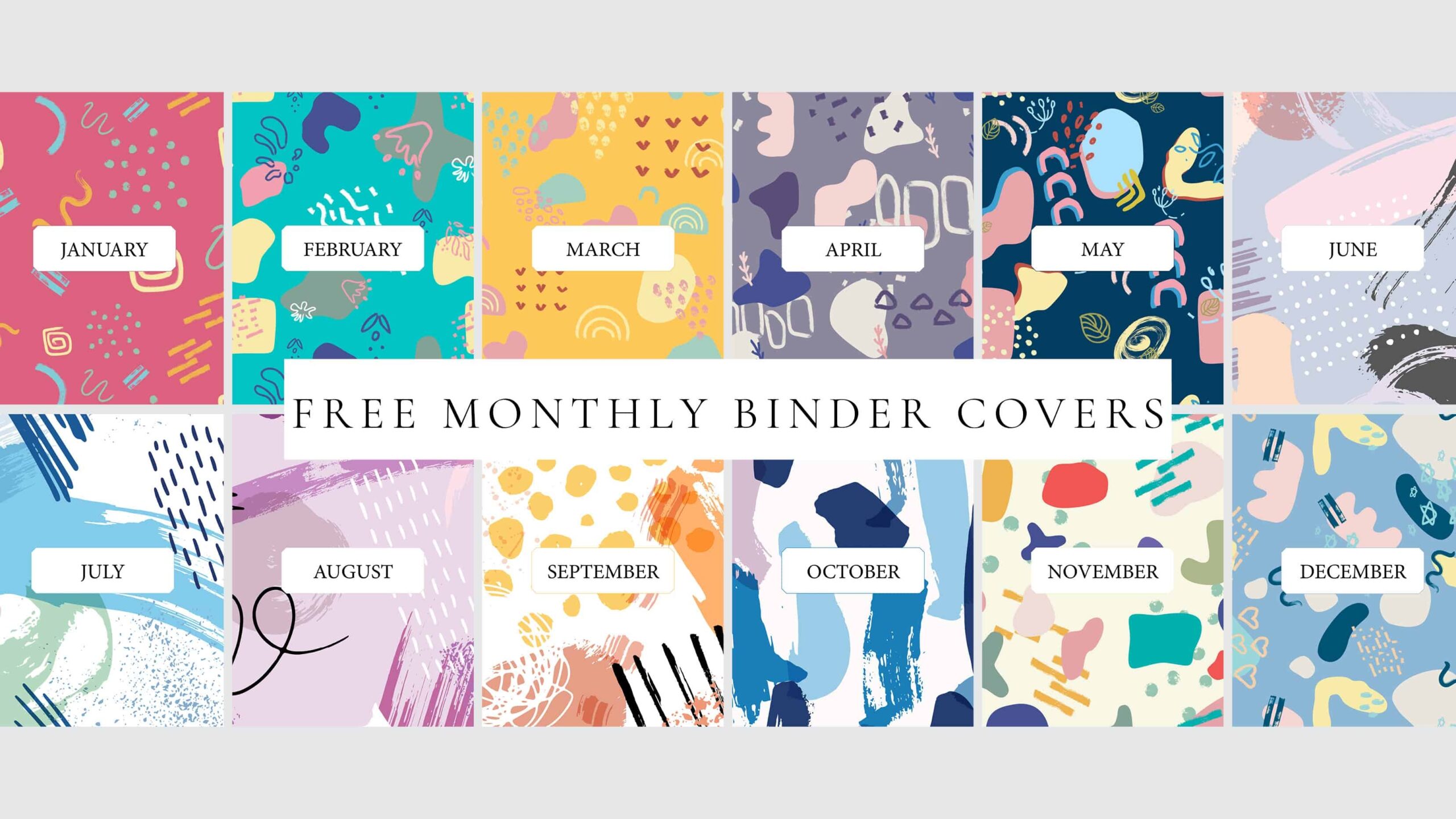 Printable Hot Sale Binder Covers