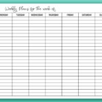 Printable Hourly Calendar Set Daily And Weekly Hourly Calendars
