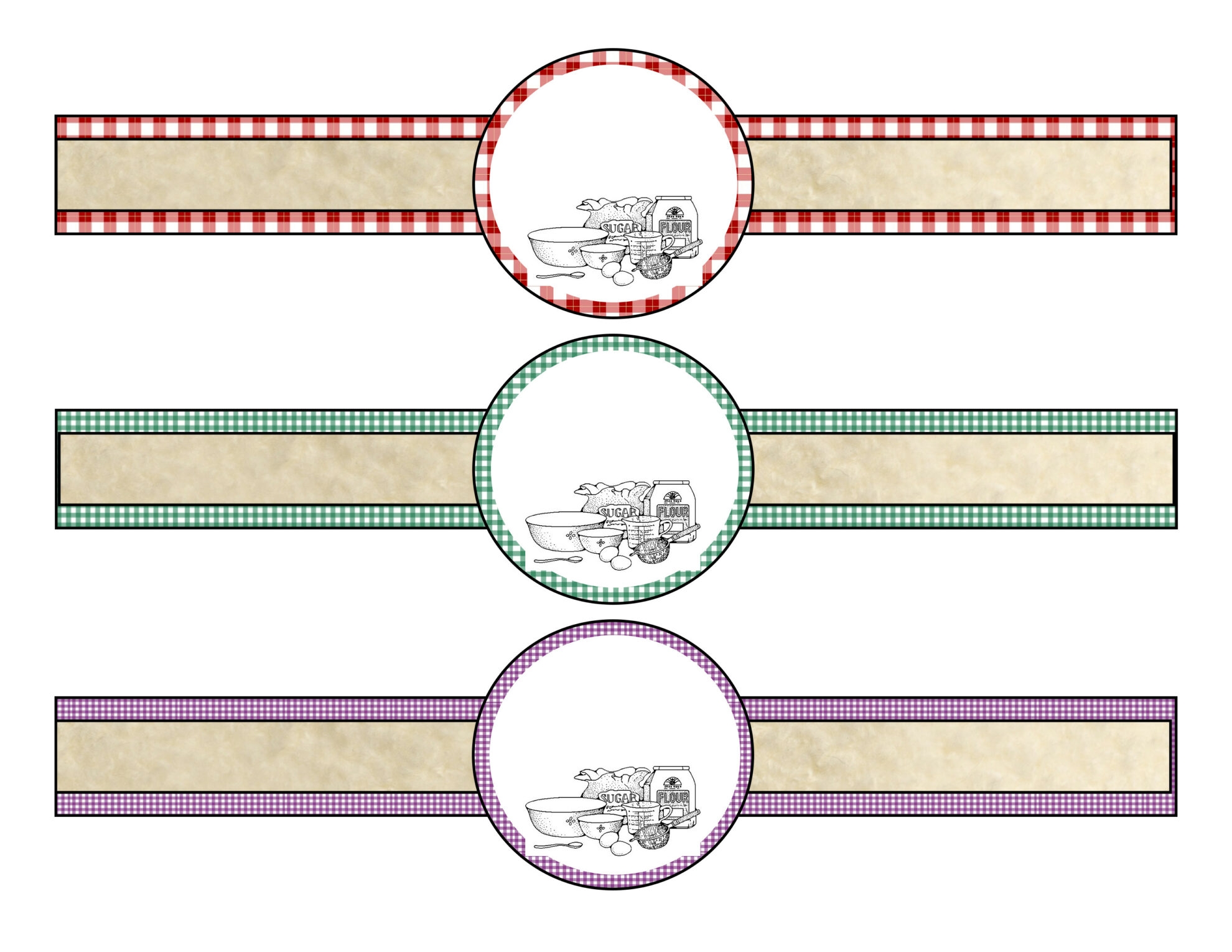 Printable Labels Hot Sale For Jars