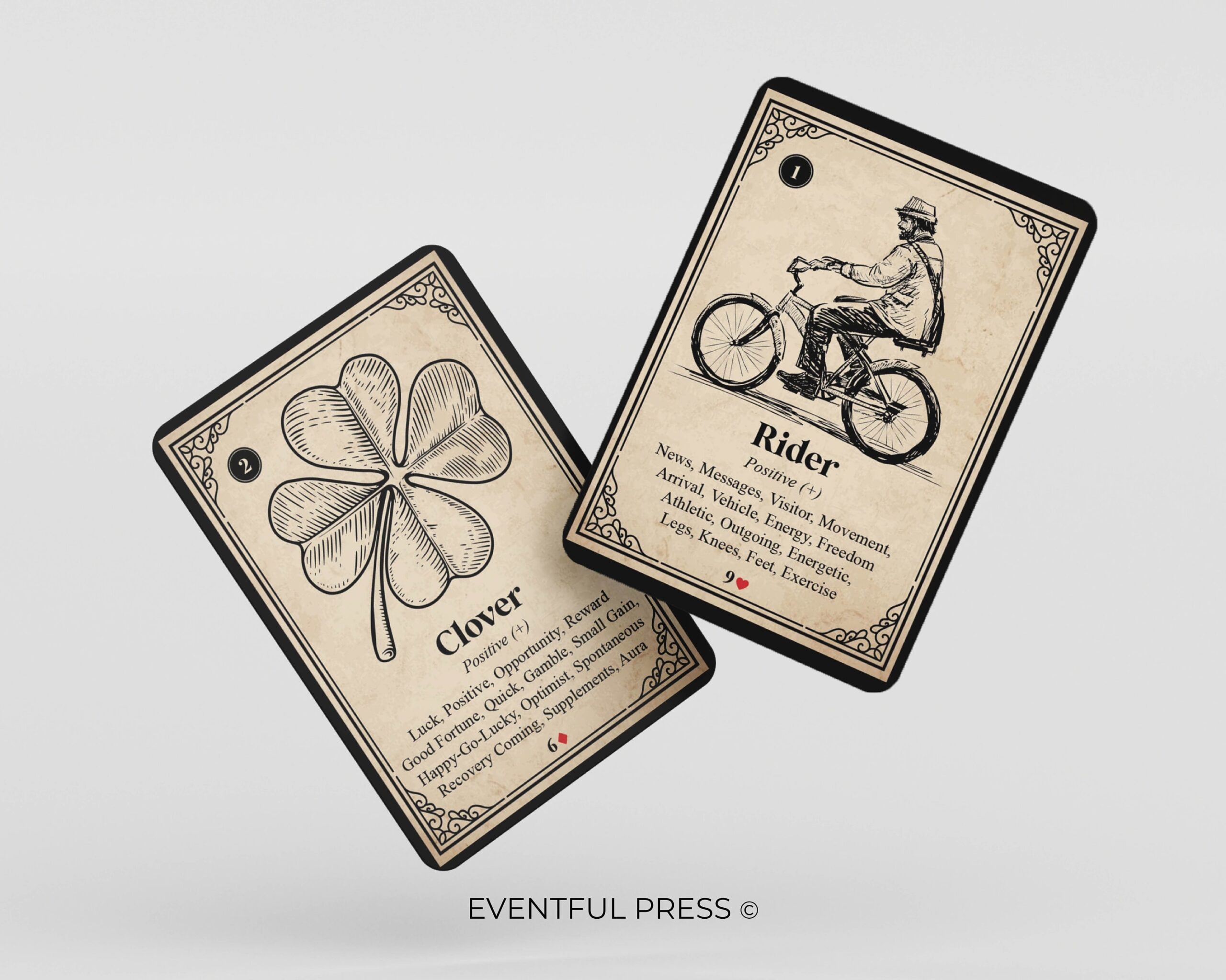 free printable lenormand cards