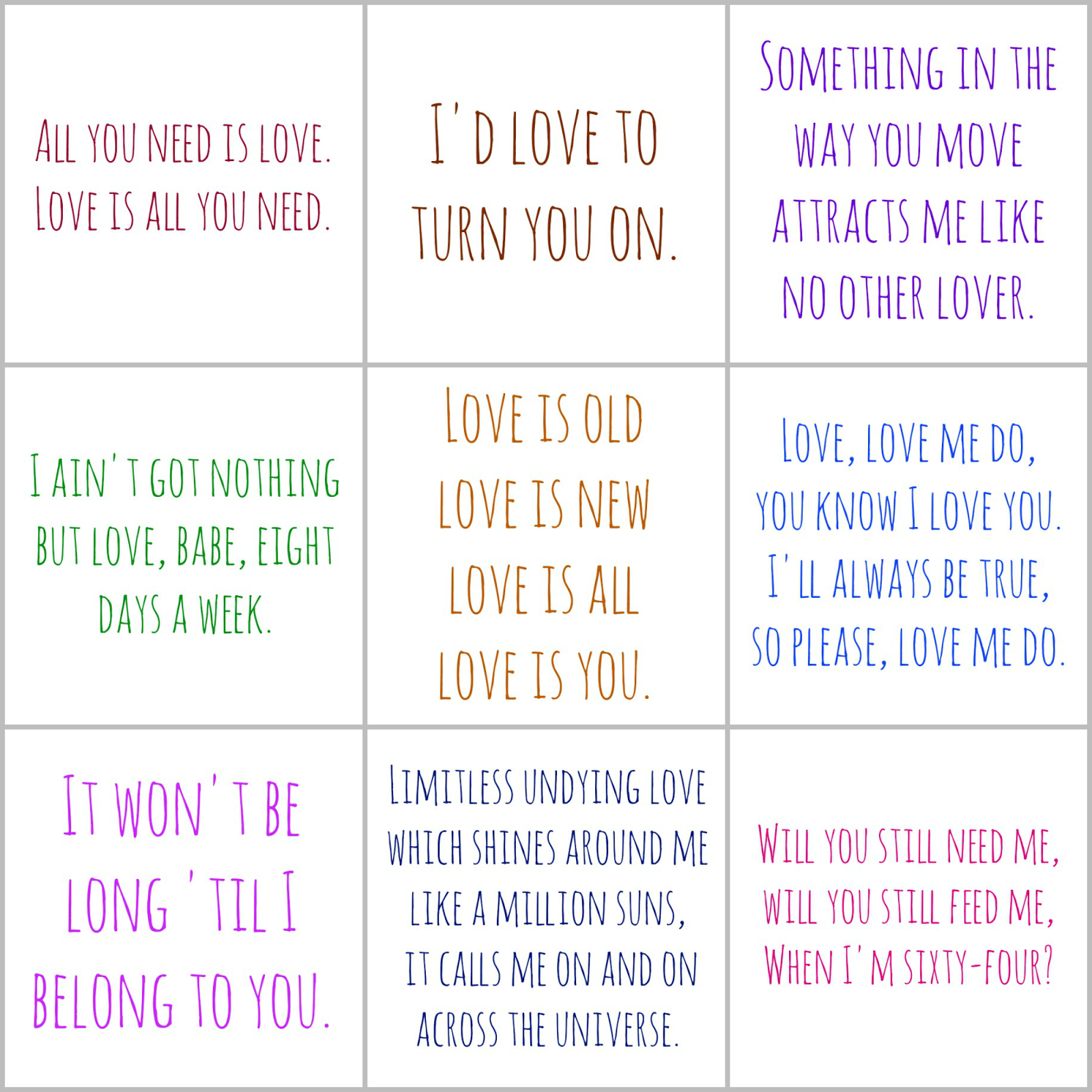 Printable Lunchbox Notes For Husband