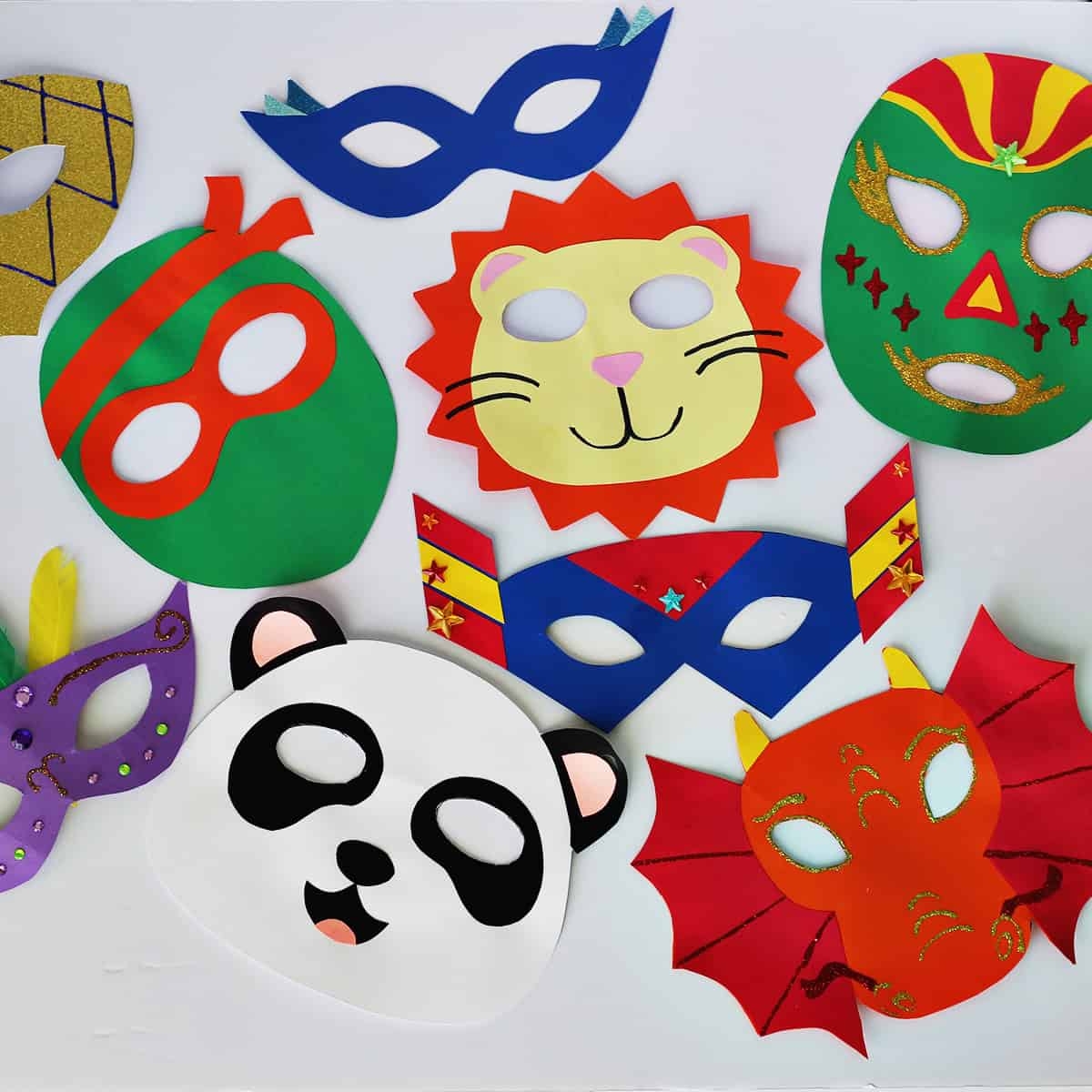 free printable masks templates