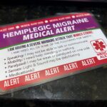 Printable Medical ID Card Achy Smile