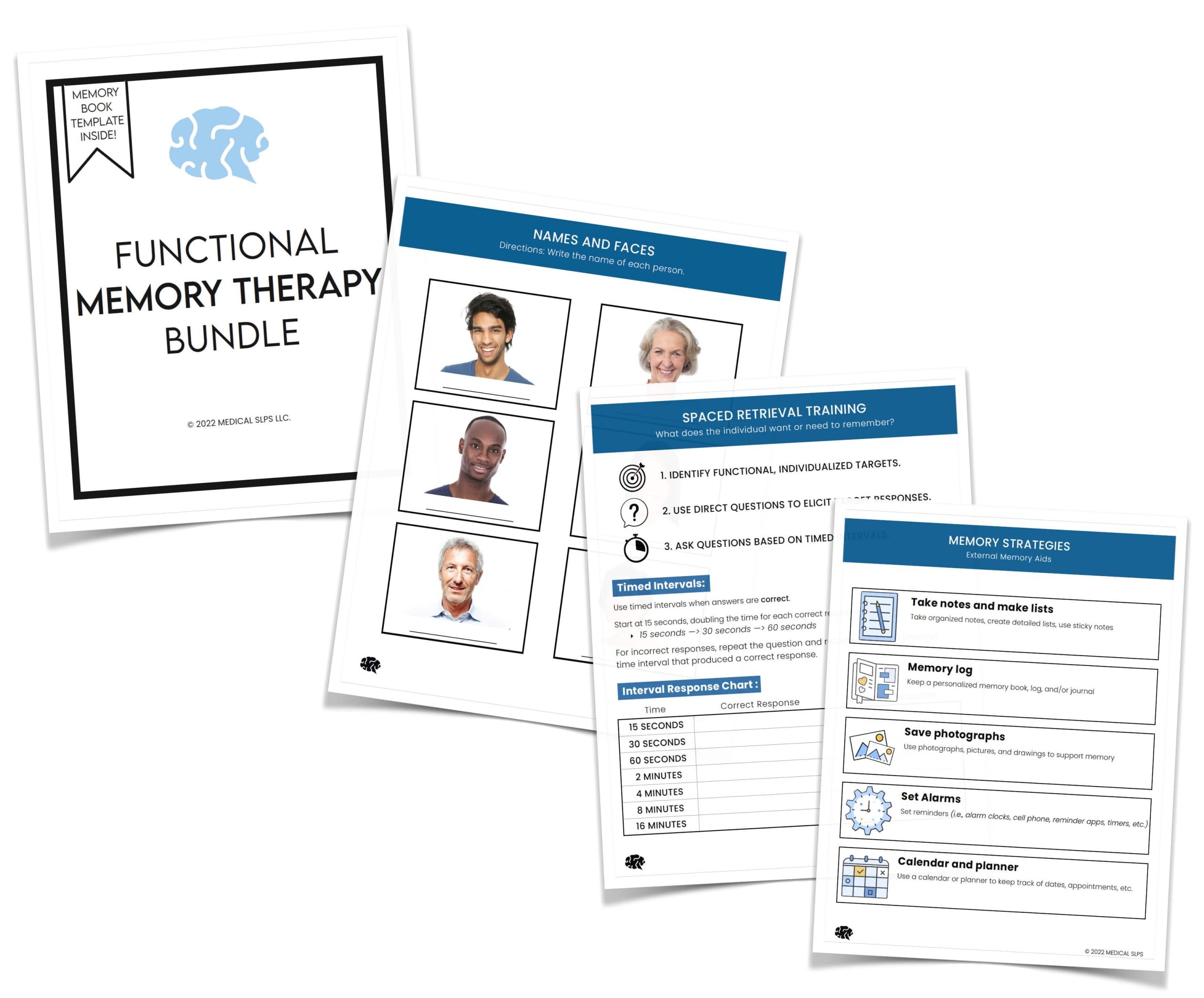 Printable Memory And Orientation Book