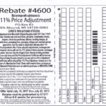 Printable Menards Rebate Form Printable Design Resources