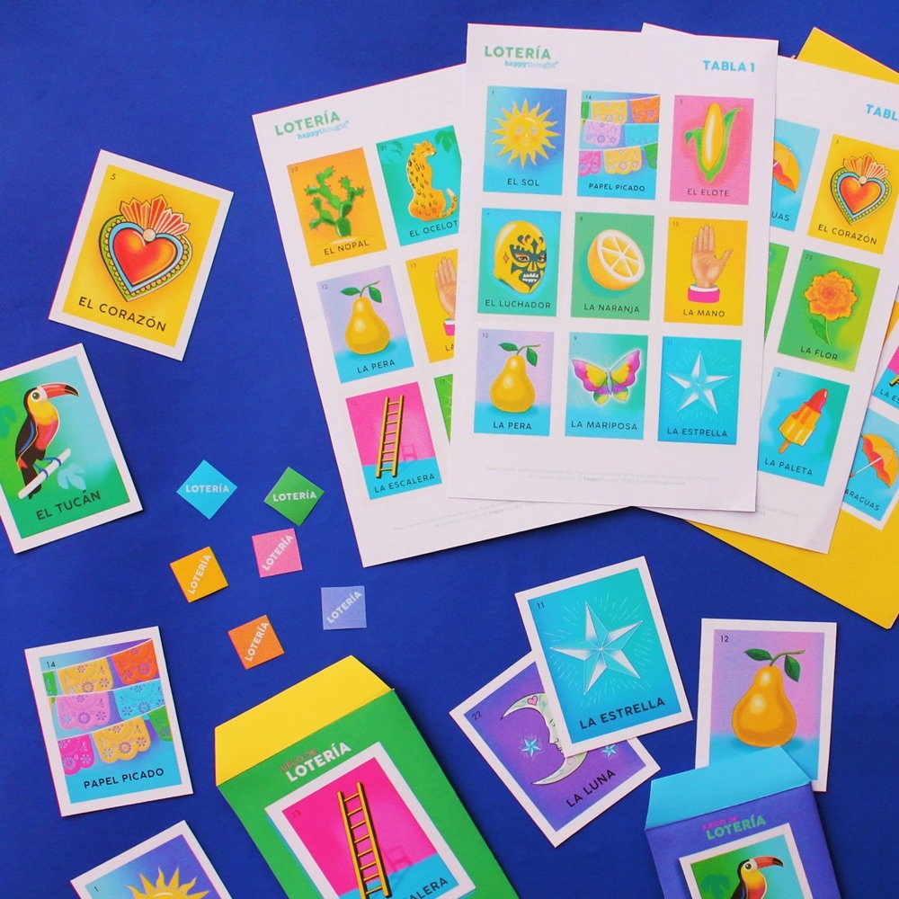 free printable loteria game cards