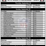 Printable NFL Week 4 Schedule 2024 Archives Printerfriendly